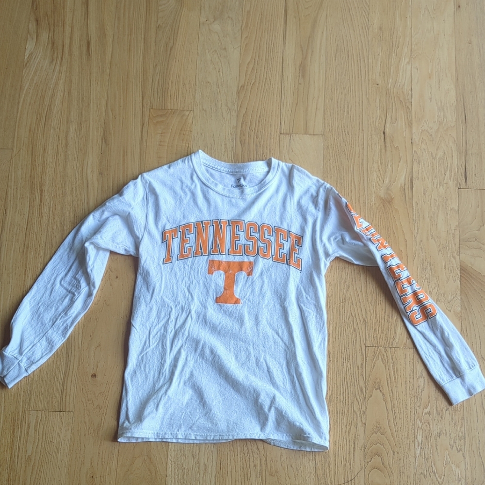 Tennessee White and Orange Long Sleeve Shirt